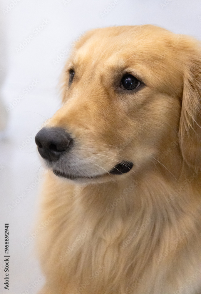 golden retriever portrait