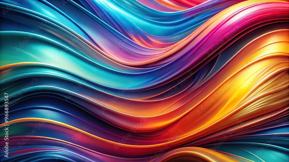 Smooth and colorful abstract background with liquid waves texture Smooth and colorful abstract background with liquid waves texture