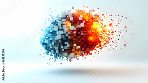 A digital representation of...