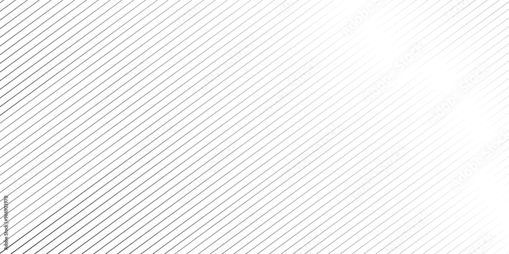 Vector gradient gray line abstract pattern Transparent monochrome striped texture, minimal background. Abstract background wave line elegant white striped diagonal line technology concept web texture.