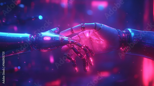 A futuristic depiction of a...