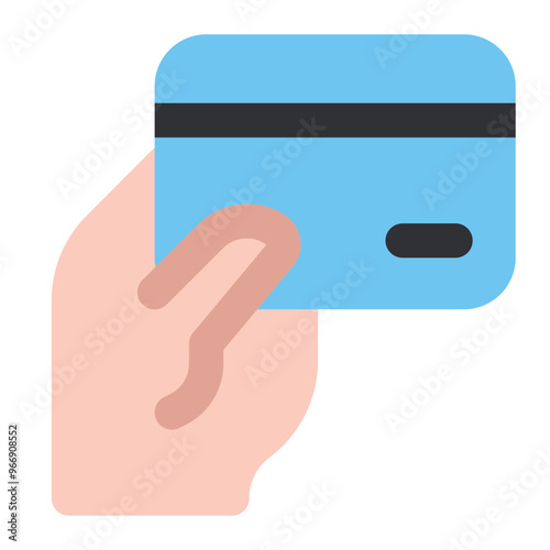 debit card icon for illustration