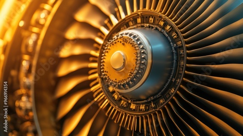 Precision Inspection of Aircraft Engine Components photo