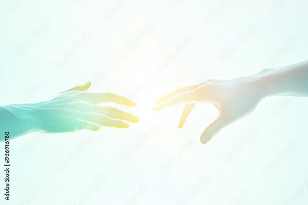 Obraz premium Help each other sign