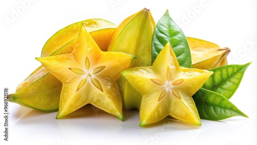 Wallpaper Mural Starfruit clipart isolated on white background Torontodigital.ca