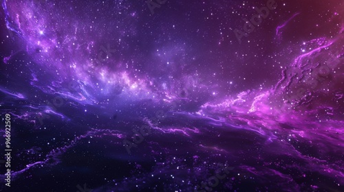 Purple space stars - stock photo Space stars and nebula as purple abstract background 