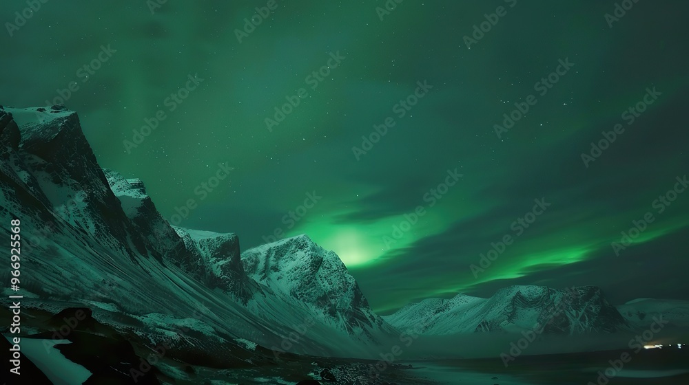 Aurora_borealis_on_the_Lofoten_islands_Norway Aurora_borealis_on_the_Lofoten_islands_Norway