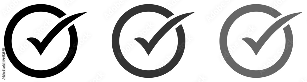 Right mark icon fill isolated on white. tick symbol. confirm symbol. ok sign. Right mark icon fill isolated on white. tick symbol. confirm symbol. ok sign.