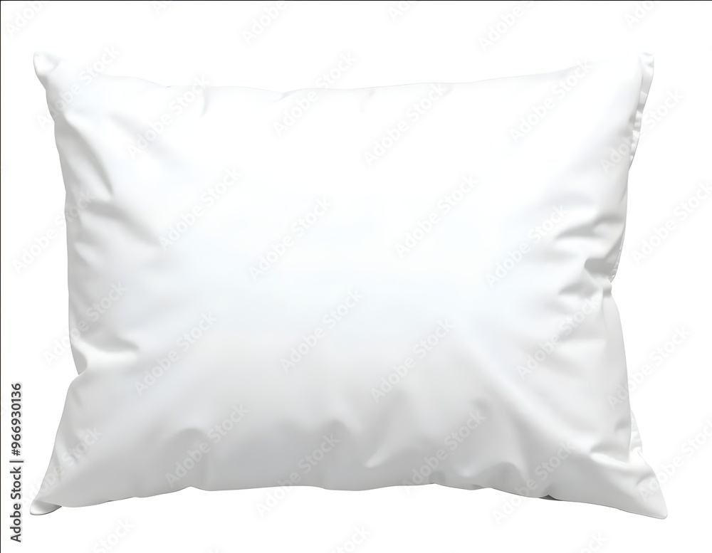 white pillow isolated on white white pillow isolated on white