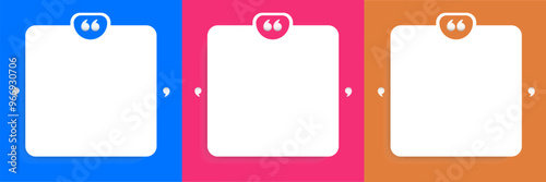Creative Testimonial Editable Vector Illustration, Empty speech bubbles, What our Clients Say, Quote, Review, Feedback, Infographic Template, Label, editable text box layout, recommendation note