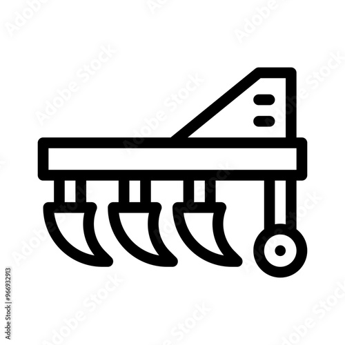 plow line icon