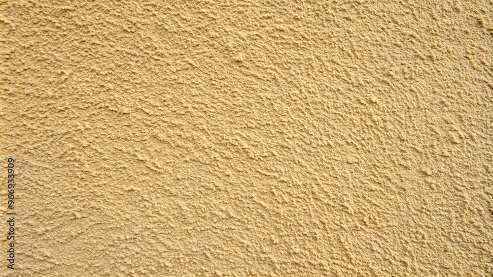 Stucco wall texture background with a beige plaster finish