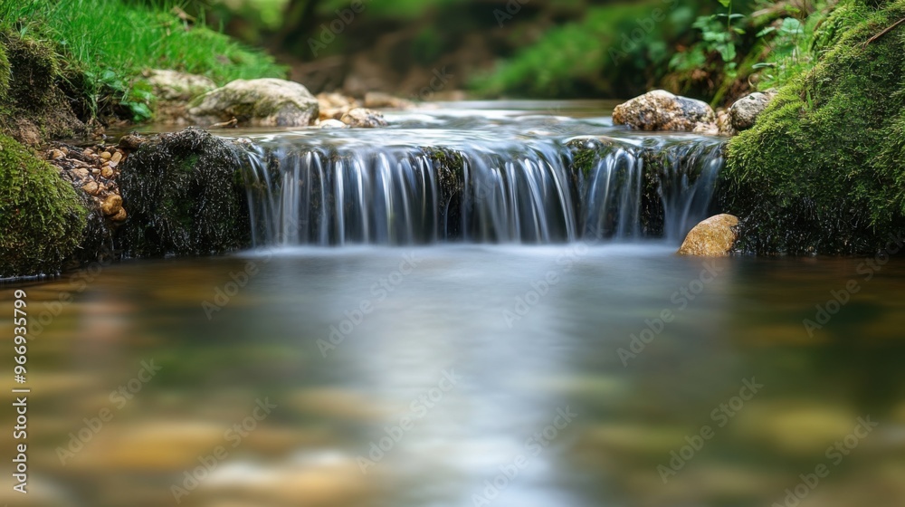 Obraz premium waterfall in the forest