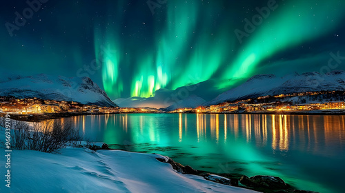A stunning display of the N...