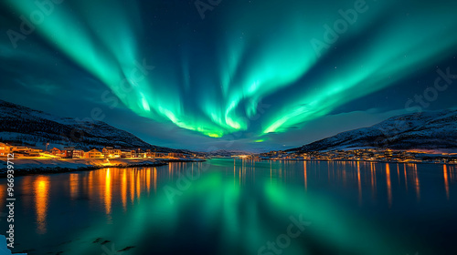 A stunning display of the N...