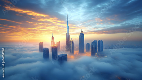 A stunning skyline view of ...