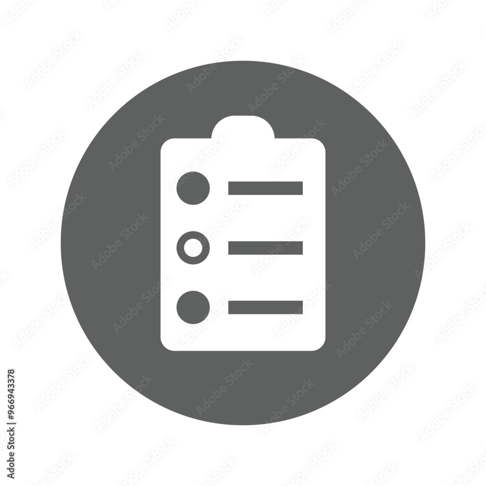 Survey, tasks, todo list icon. Survey, tasks, todo list icon.