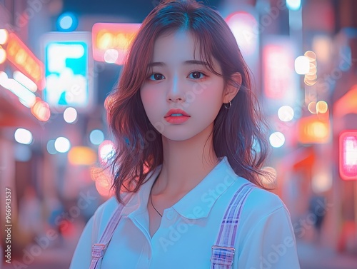 A beautiful woman
