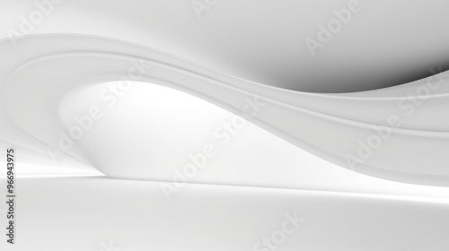 Free abstract white background minimal futuristic architectural space wallpaper