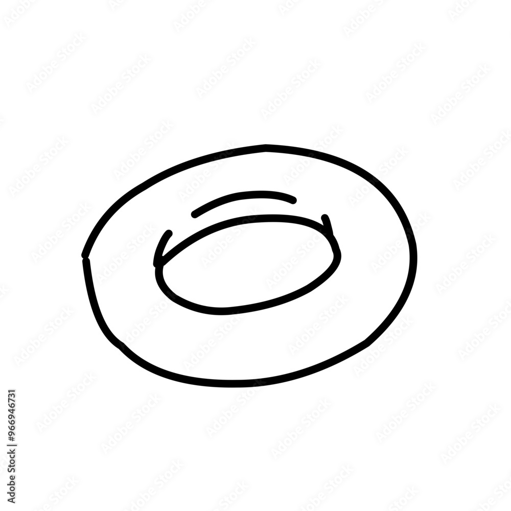 Bread thin line icon Bread thin line icon