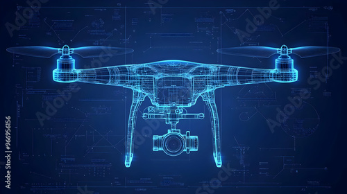 A wireframe illustration of...
