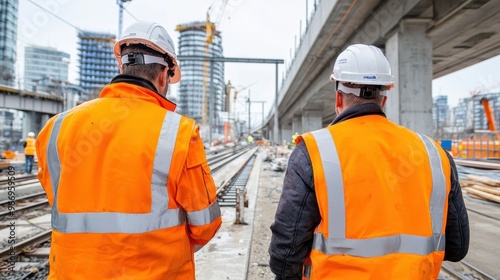 Expert Bridge Construction Team Ensuring Safety Measures for Coastal Crossing Project