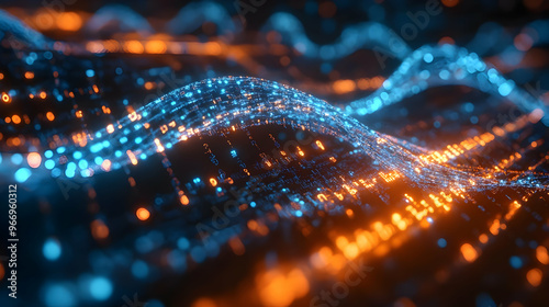 Abstract visualization of f...