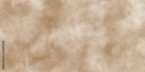 Grunge and smooth paper texture of brown surface, light brown grunge velvety texture with brown color and grainy stains, Old parchment paper of brown grunge texture.