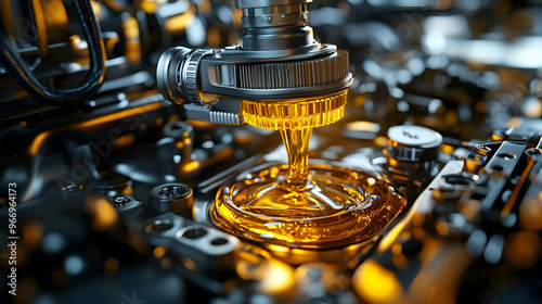 Close-up of a mechanical co...