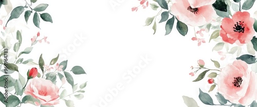 Blooming Sakura Pink Cherry Blossoms in Full Spring Glory Background