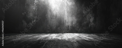 Creepy dark walls with a light black concrete cement texture, providing a foreboding and atmospheric background with a gritty, ominous feel