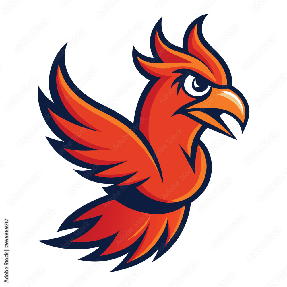 Fototapeta premium Eagle bird logo icon vector