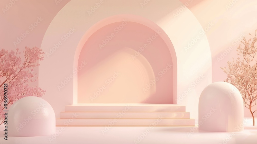 Abstract pink with shiny gold background Abstract pink with shiny gold background