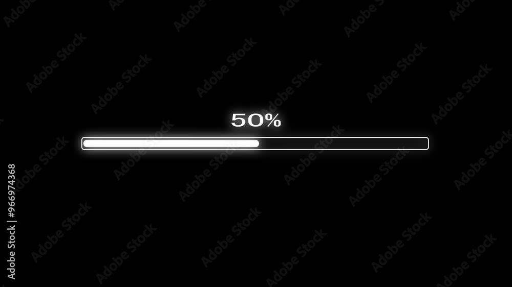 New Loading Progress Bar Animation Background. New Loading Progress Bar Animation Background.