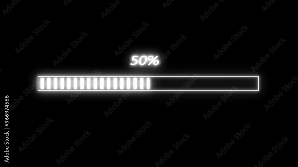 New Loading Progress Bar Animation Background. New Loading Progress Bar Animation Background.