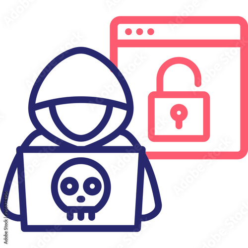 Cybercrime Icon