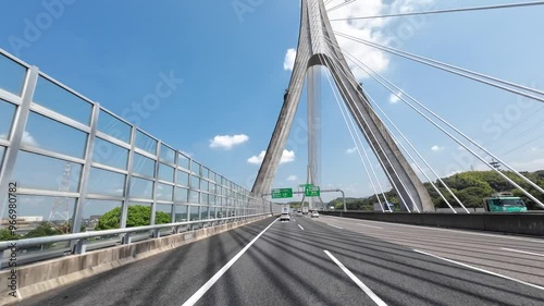 移動映像　第二東名高速道路 豊田アローズブリッジ