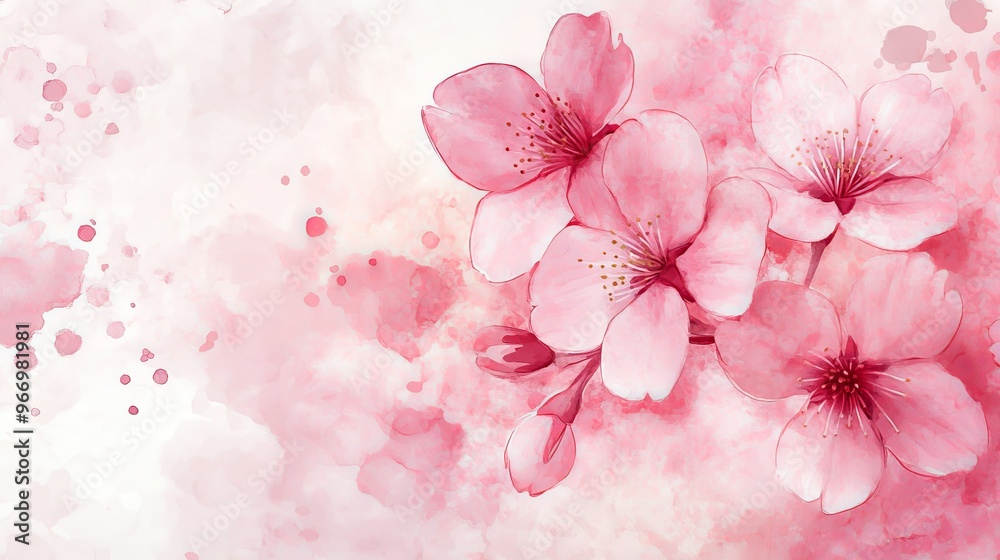 Elegant Dusty Pink Floral Background on White Soft, Romantic, and Delicate Elegant Dusty Pink Floral Background on White Soft, Romantic, and Delicate