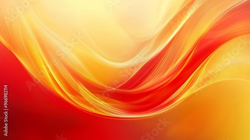 Abstract red yellow background