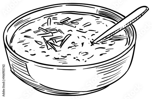 soup handdrawn illustration