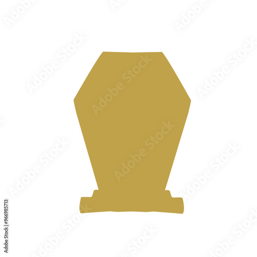 Vector set of gravestones silhouettes
