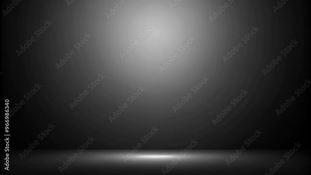 Symmetrical smooth gradient black background wallpaper