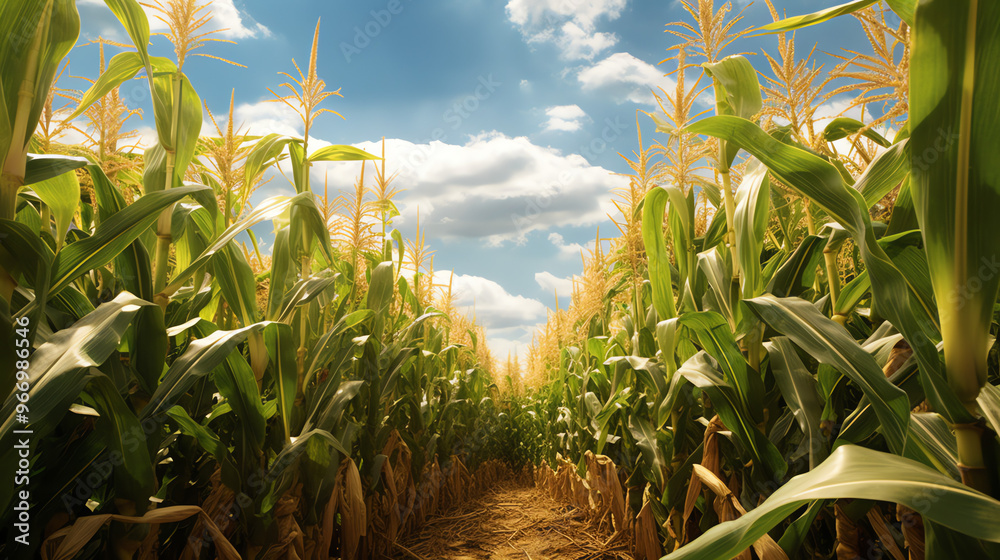 Obraz premium field of corn