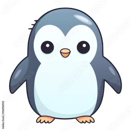 PNG Cartoon penguin cartoon animal.