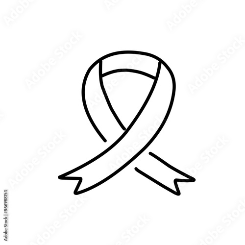 funeral icons. line vector