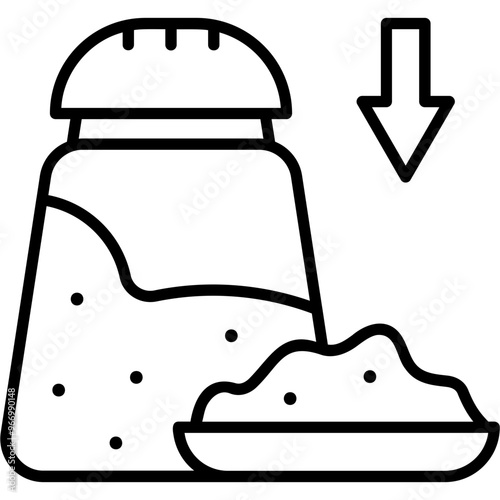 Low Sodium Icon