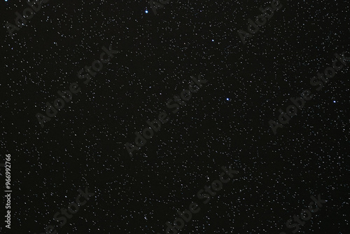 Obraz na płótnie Night Sky Stars Background. Starry Night Sky With Stars. Natural Background With Black Sky And Many Stars w salonie