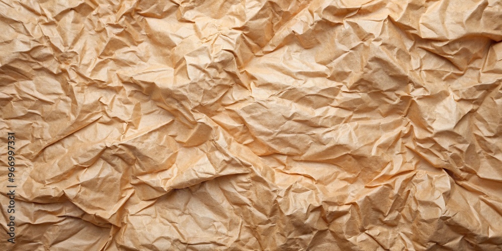 Texture background of crumpled gift wrap with a high angle view Texture background of crumpled gift wrap with a high angle view