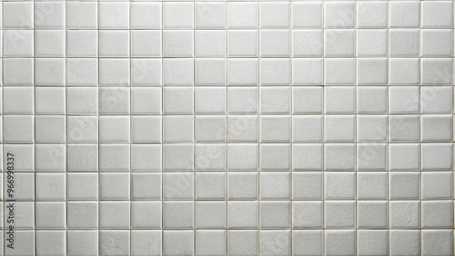 texture of long white tiles in a brutalist style background photo