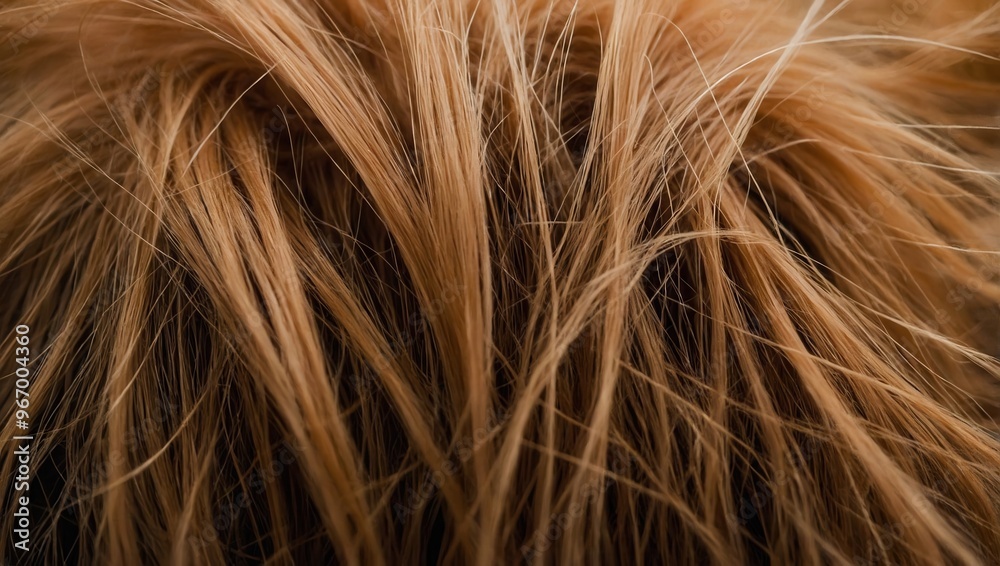 A close up of a person's hair with a lot of volume and texture A close up of a person's hair with a lot of volume and texture
